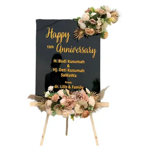 Papan Bunga Akrilik Kebonsari Kulon