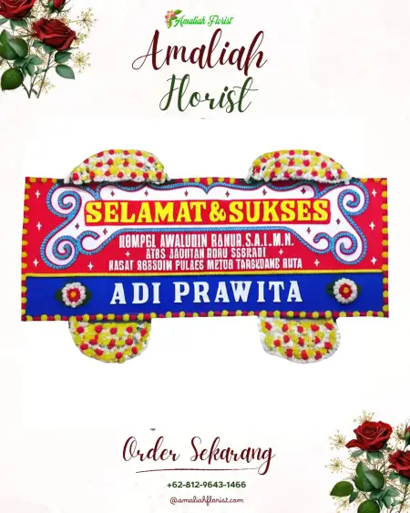 Papan Bunga Ucapan Selamat Kebonsari Kulon