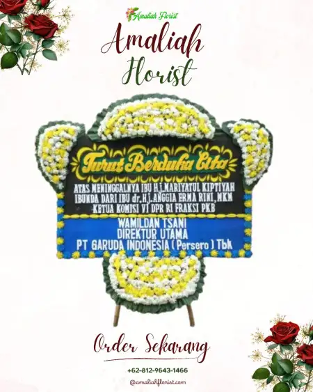 Papan Bunga Duka Kebonsari Kulon